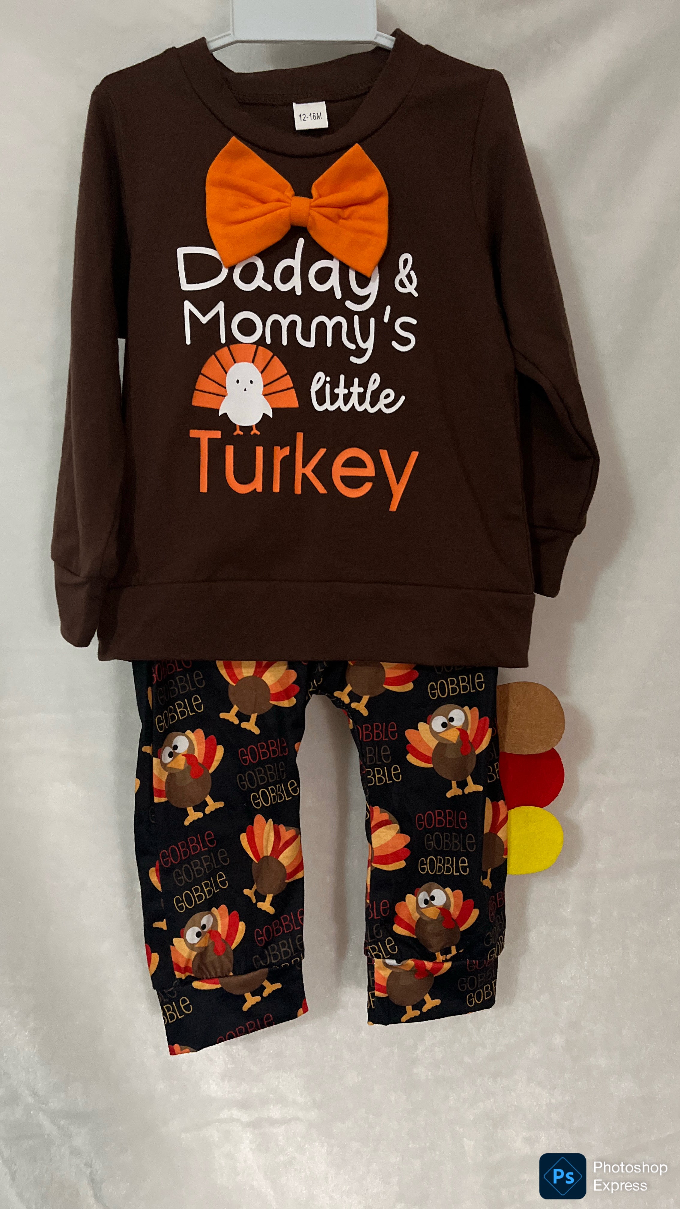 Infant and Toddler Fall Two Piece Pant Set