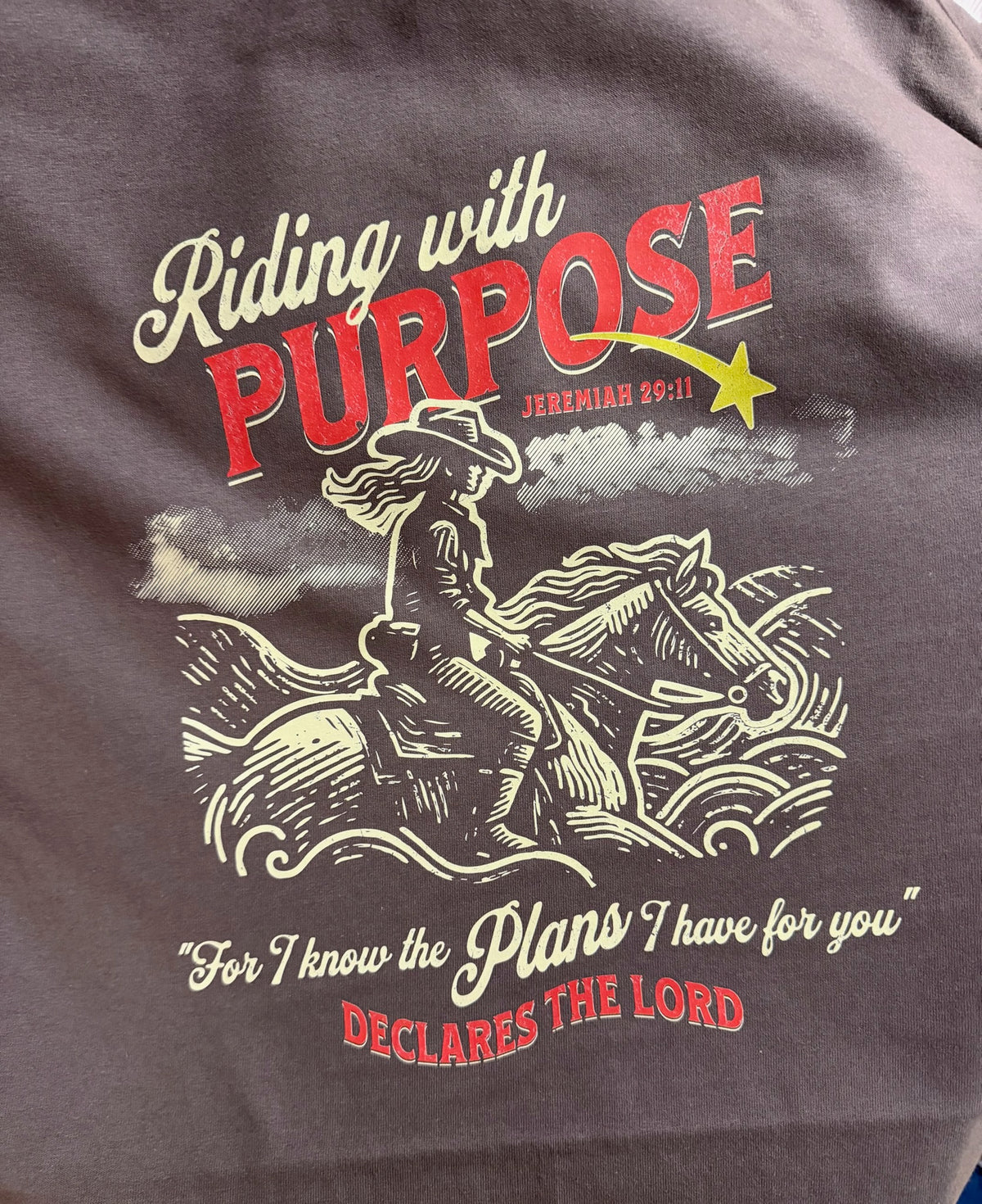 Riding with a Purpose Graphic Tee