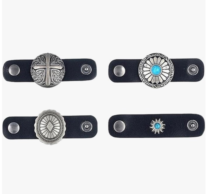 Western Bandana Scarf Rings