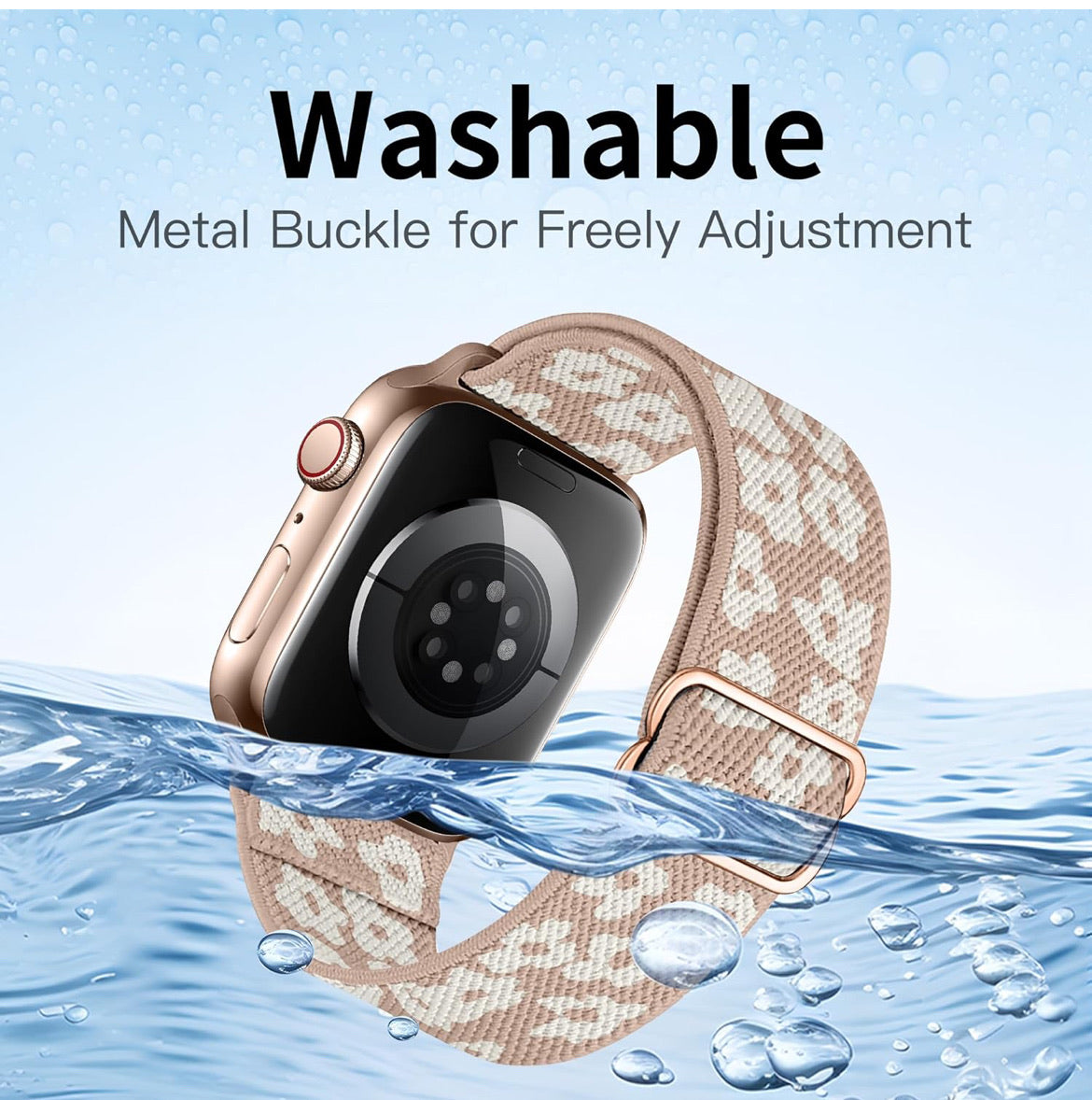 Adjustable Stretch Watch Bands Compatible with Apple Watch