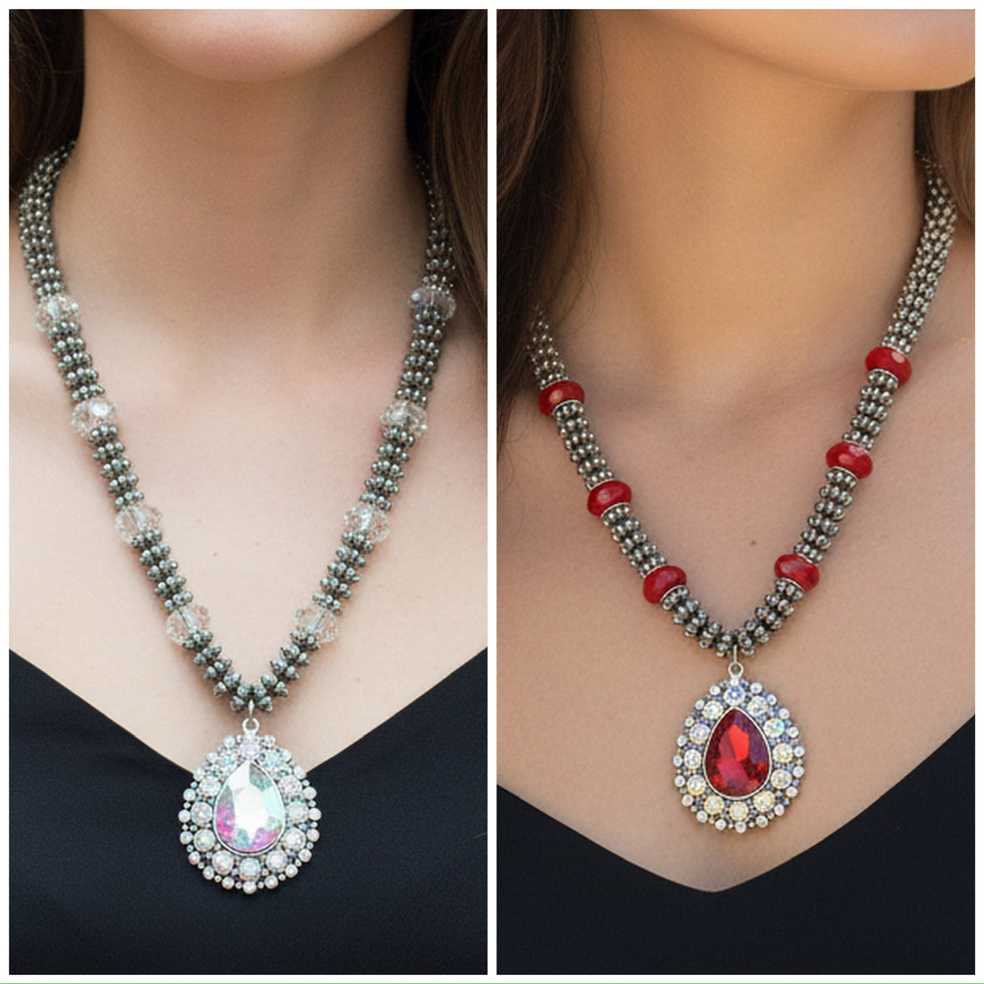 Crystal Pendant Necklace