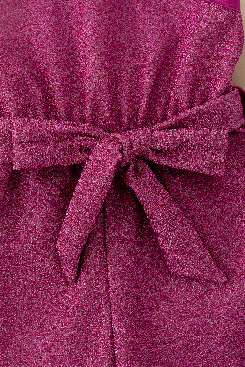 Fuchsia Shimmery Jumpsuit