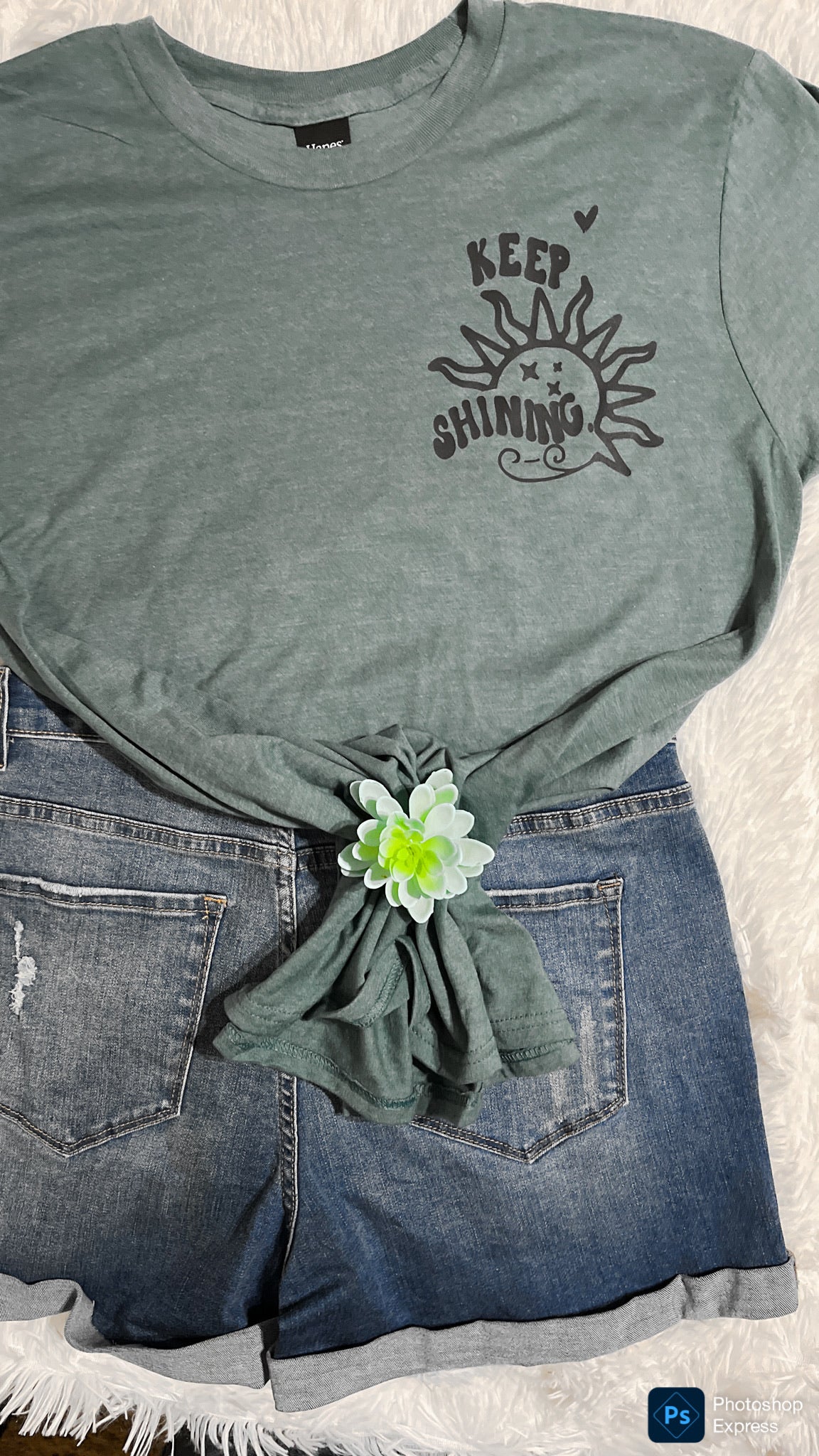 Some Days I Rock It, Some Days It Rock Me, But I Always Keep Shining Graphic Tee