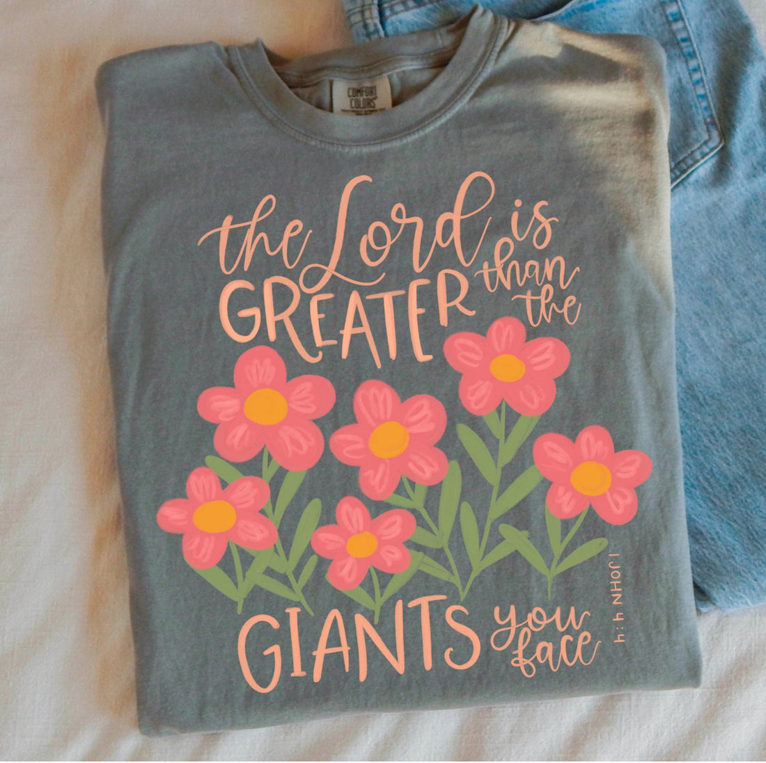 The Lord Is Greater Graphic Tee