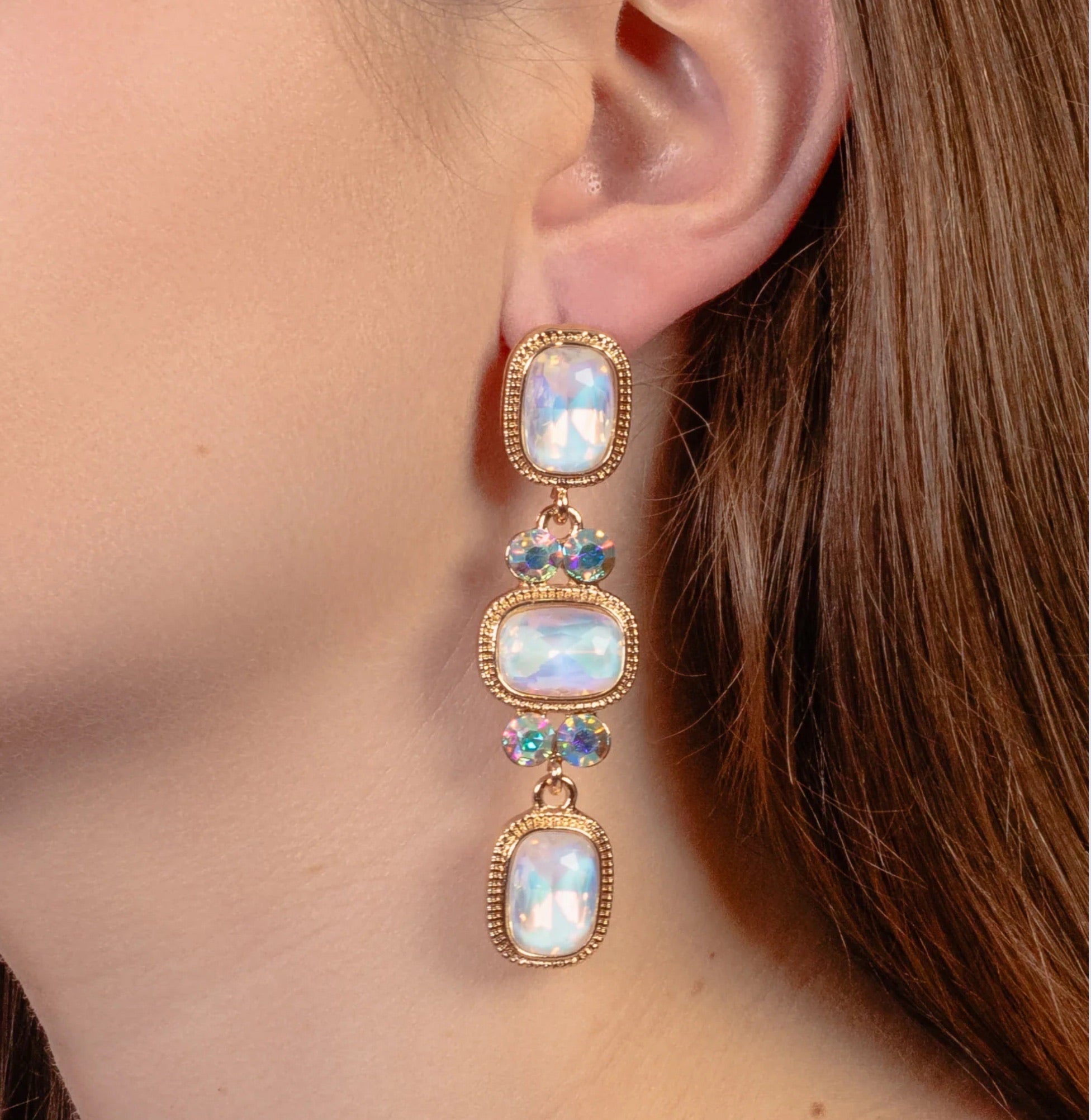 Crystal Drop Earrings