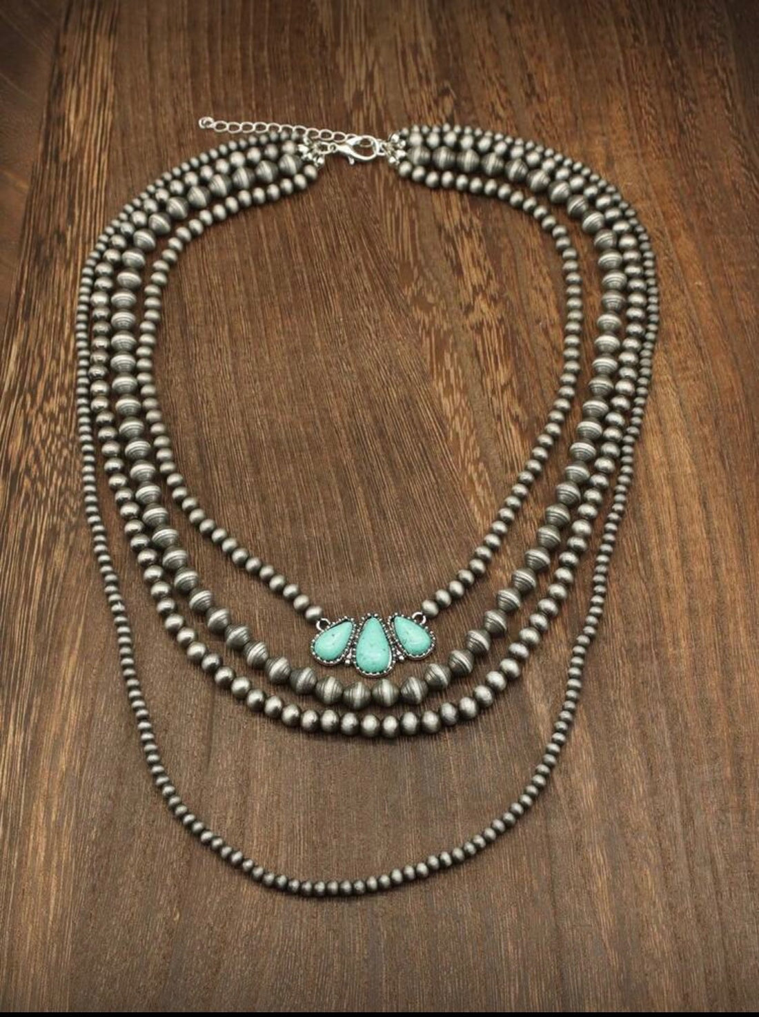 3 pc. Western Vintage Style Necklace Set