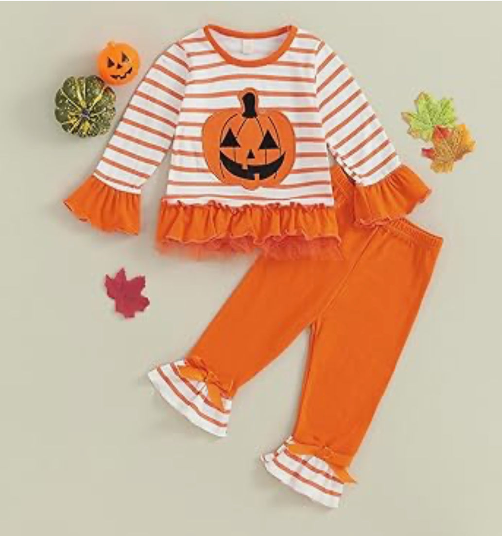 Infant and Toddler Fall Two Piece Pant Set