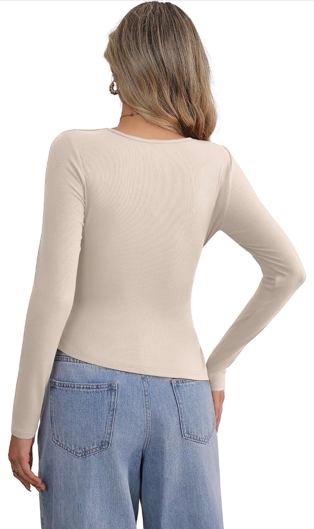 Long Sleeve Casual Vacation Knit Top