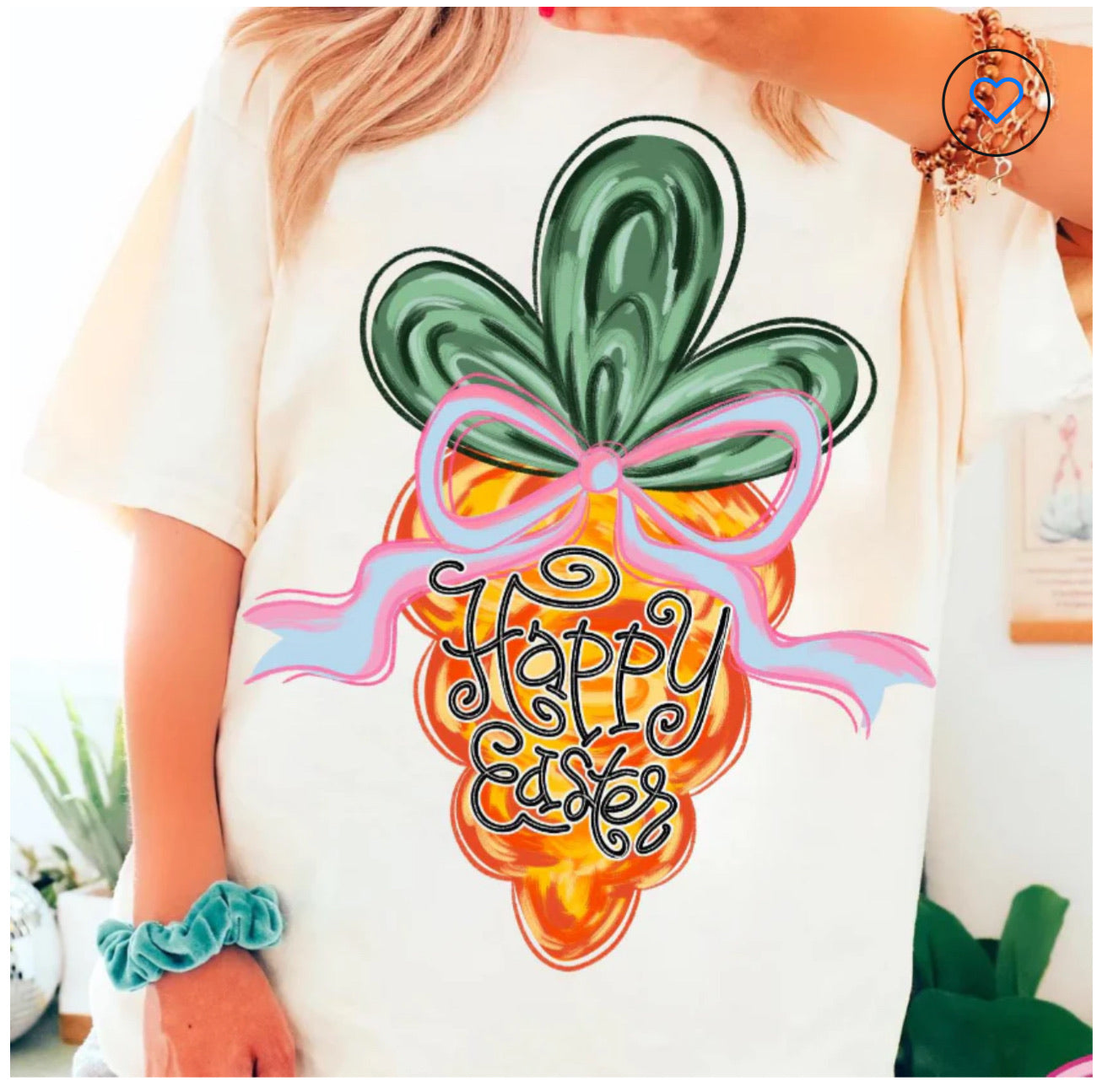 Happy Easter Carrot Graphic Tee