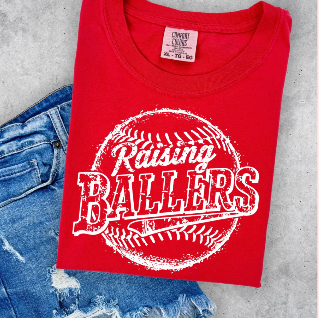 Raising Ballers Graphic Tee