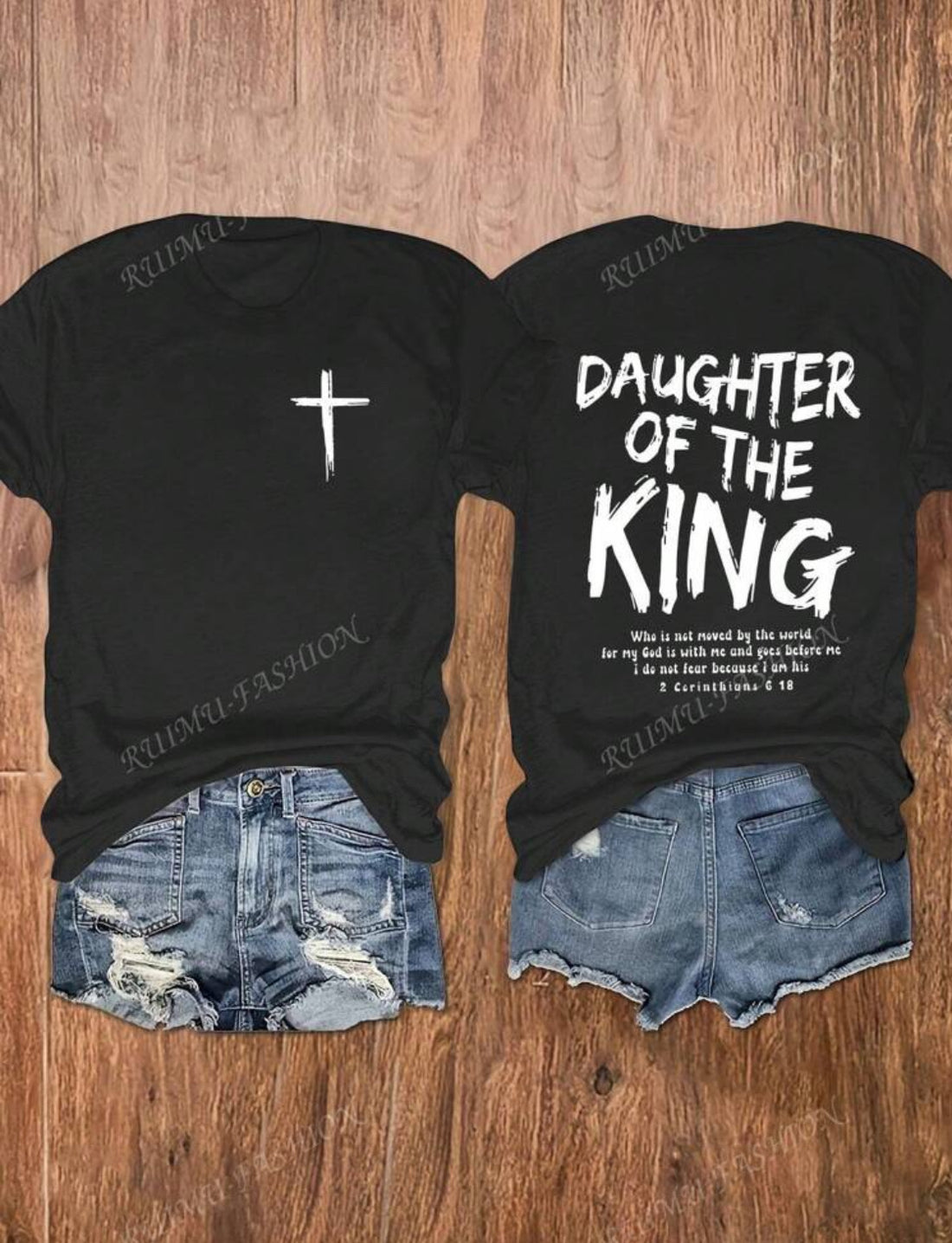 Daughter Of The King Casual Graphic Tee