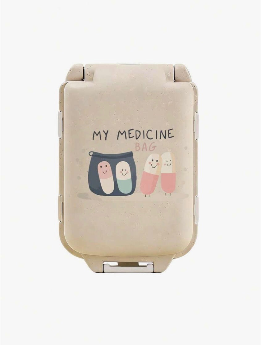 My Medicine Bag.. Hard Cover Medicine Case