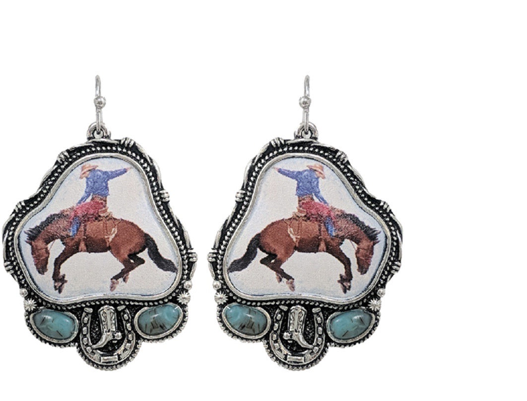 The Wild West Dangle Earrings