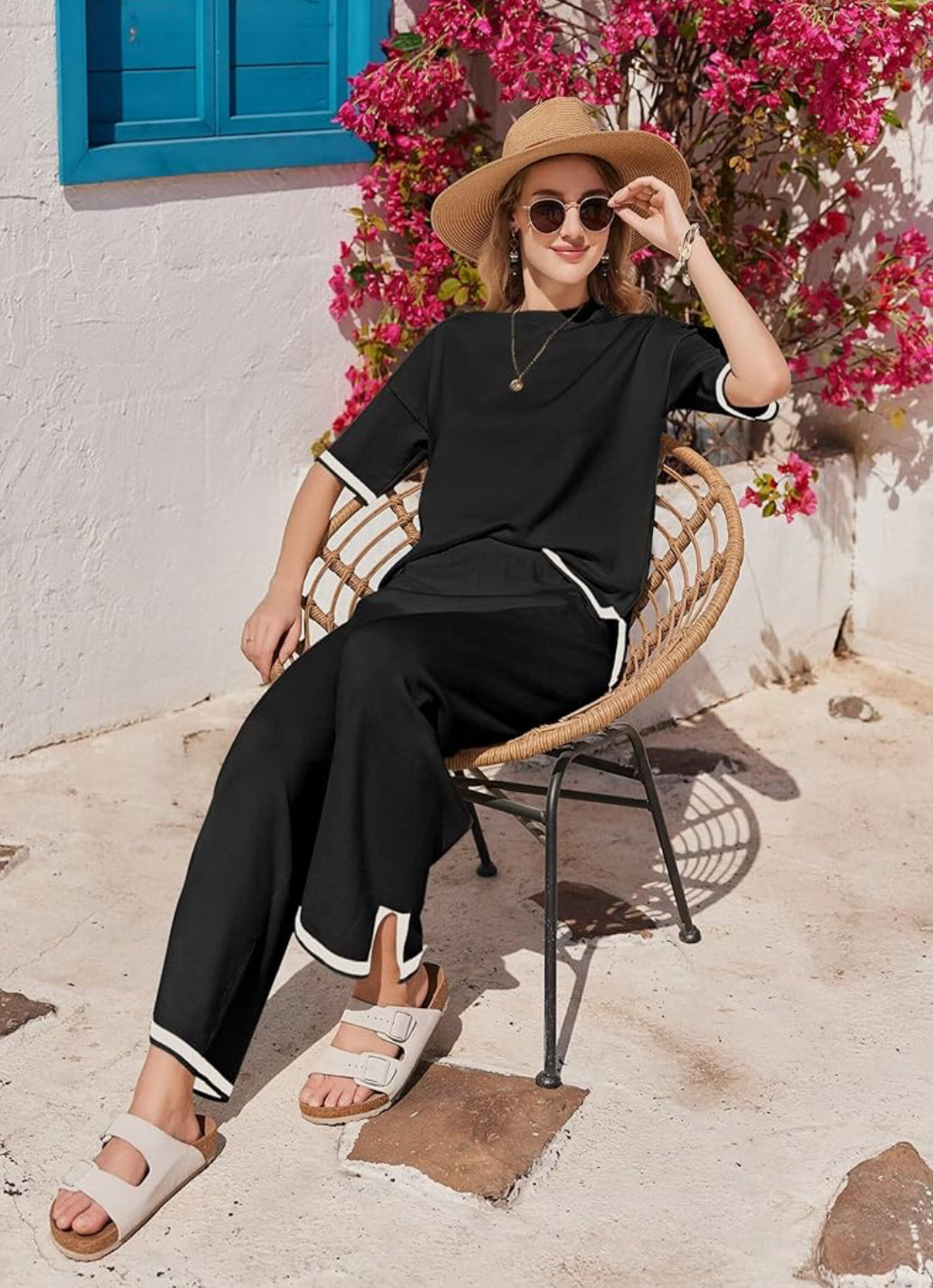 Women’s Ekouaer 2pc Lounge Outfit Set