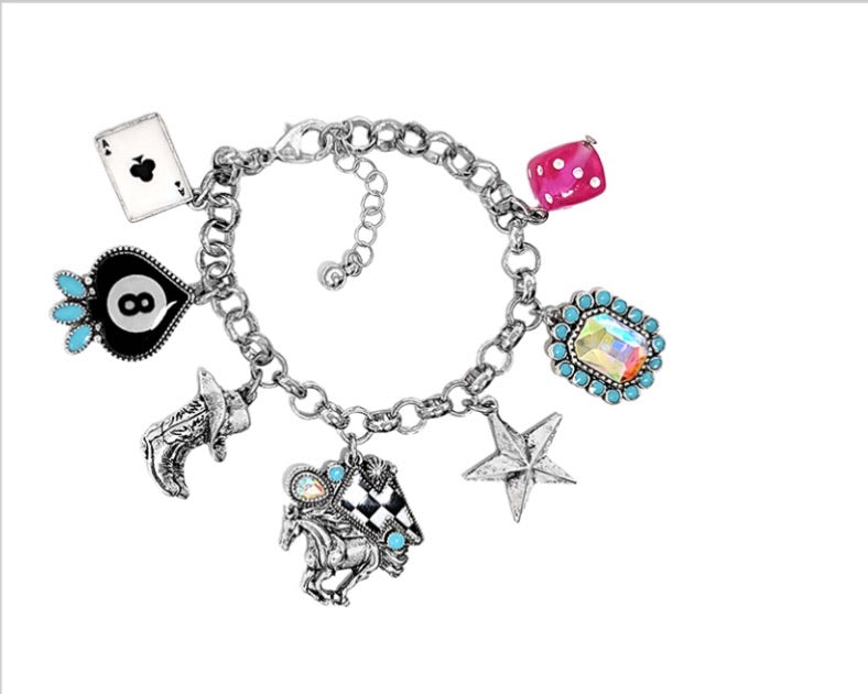 Ace of 8’s Charm Bracelet