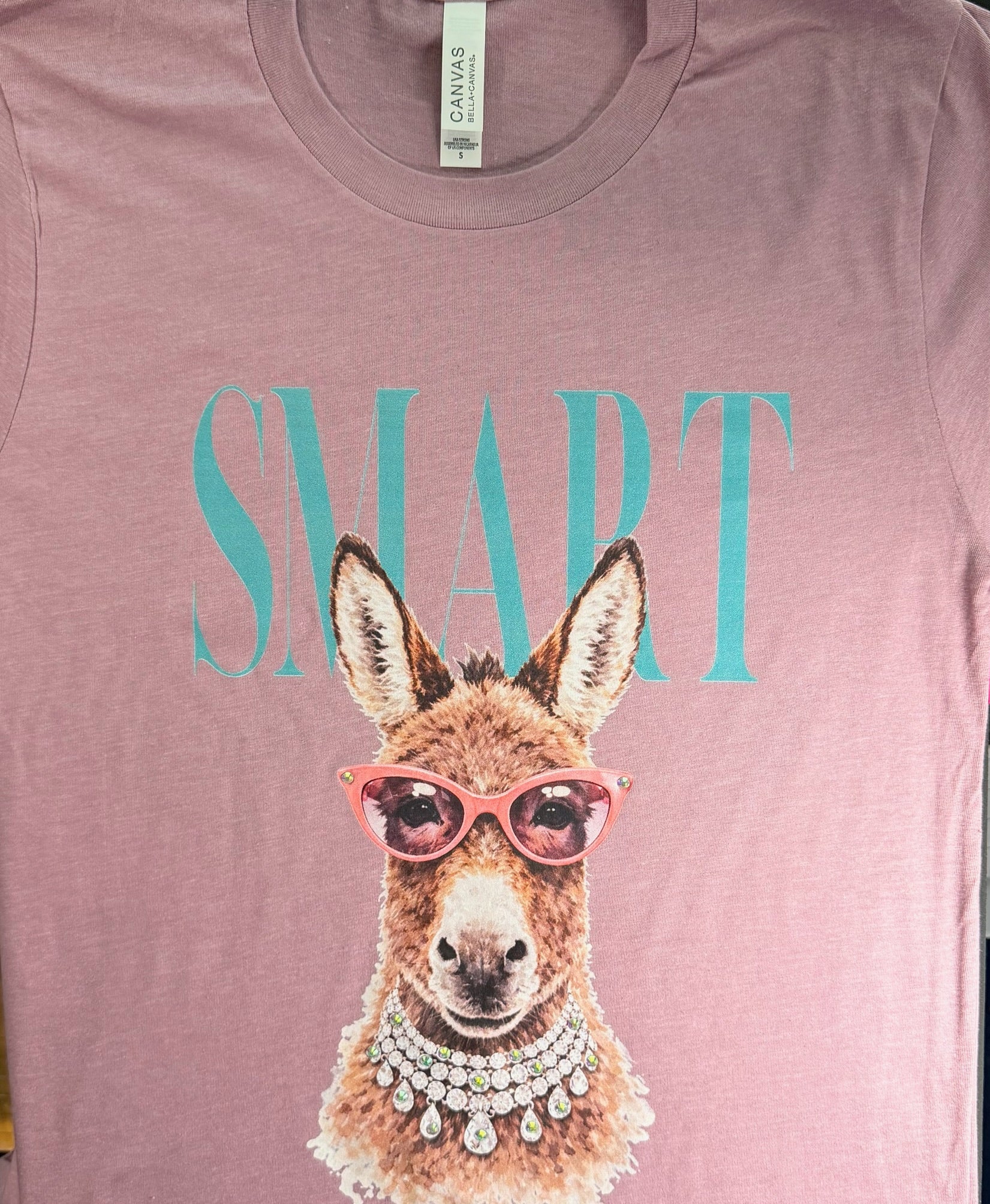 Rhinestone Smart Ass Graphic Tee