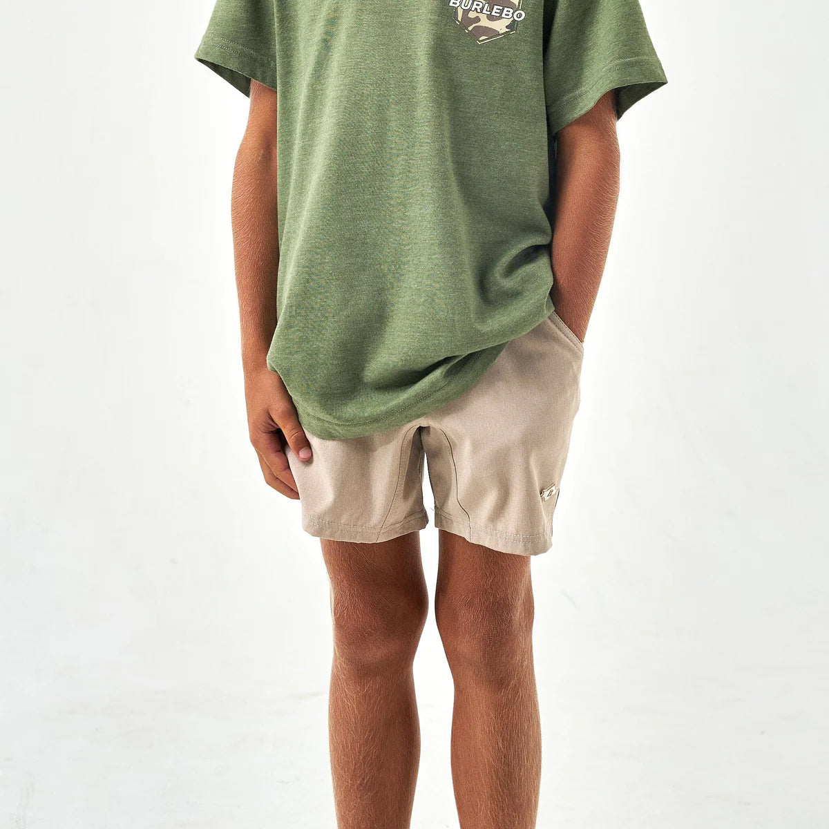 Burlebo Youth Athletic Short with Liner
