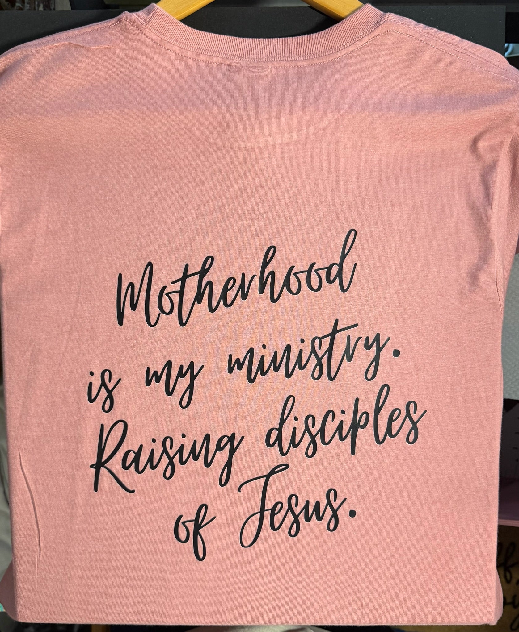 Motherhood Is My Ministry Graphic Tee