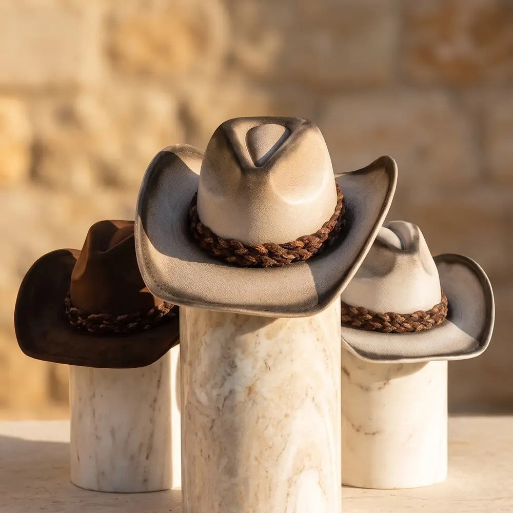 Suede Cowgirl Hat