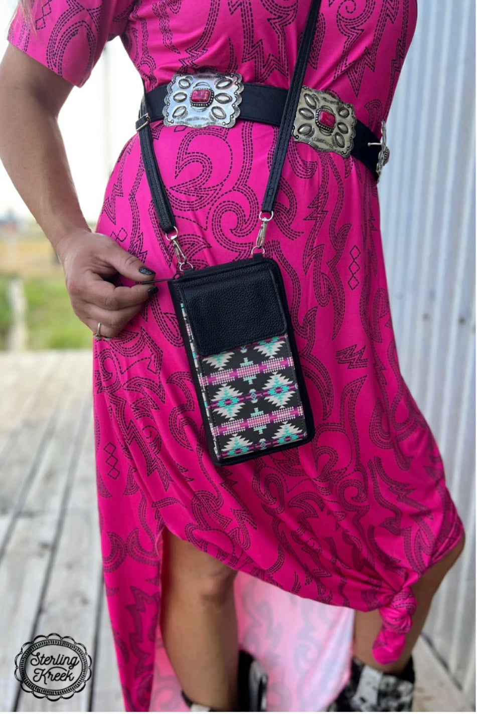 Cell Phone Wallet Crossbody Bag