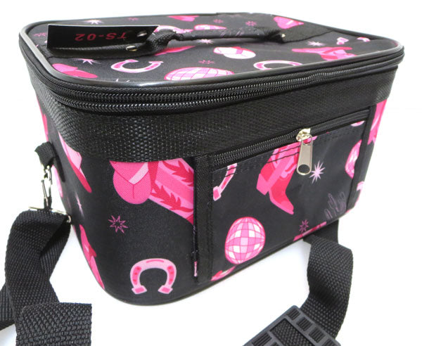 Disco Cowboy Overnight Makeup Box, 2pc Set