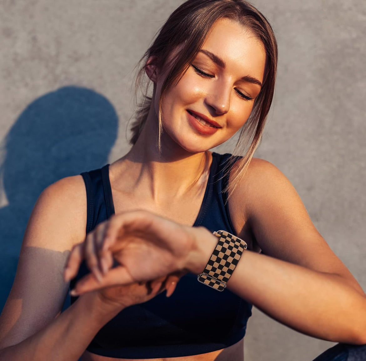 Adjustable Stretch Watch Bands Compatible with Apple Watch