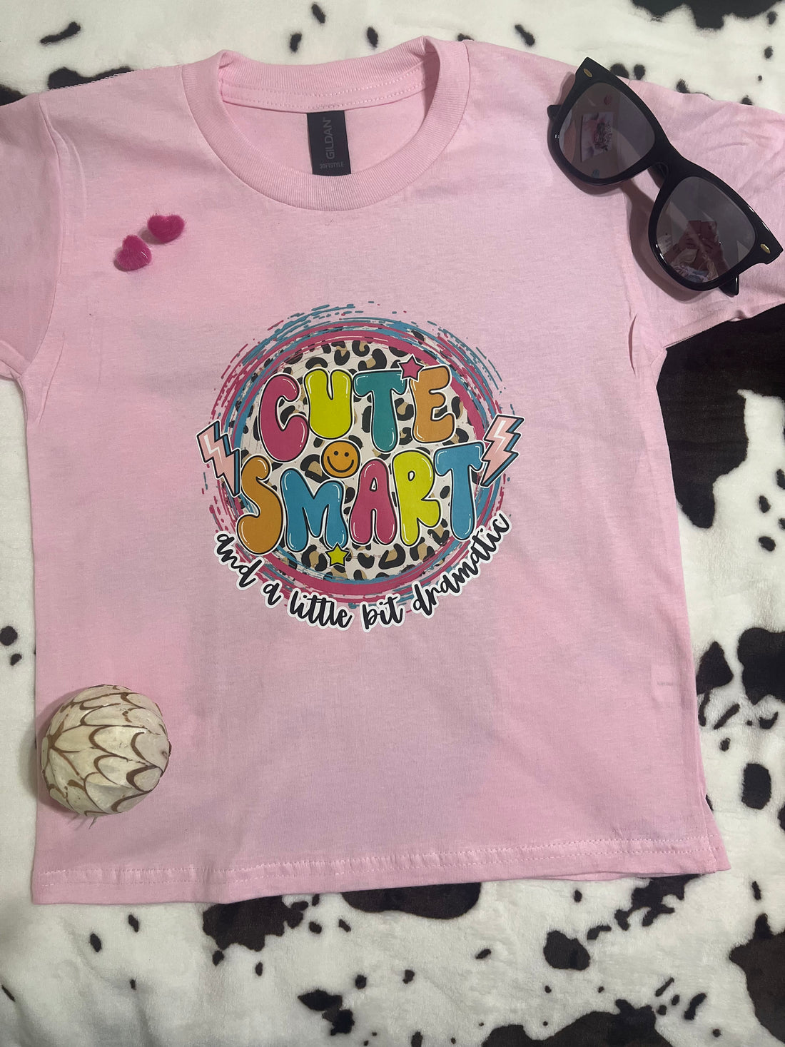 Cute, Smart, and A Little Bit Dramatic Graphic Tee