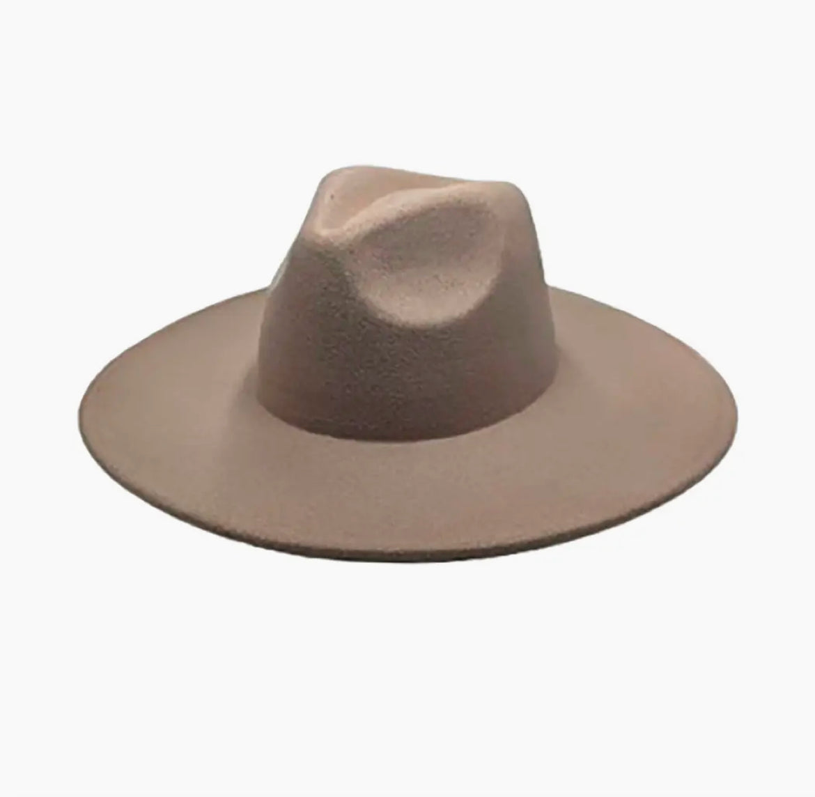 Fedora Wide Brim Felt Rancher Hat