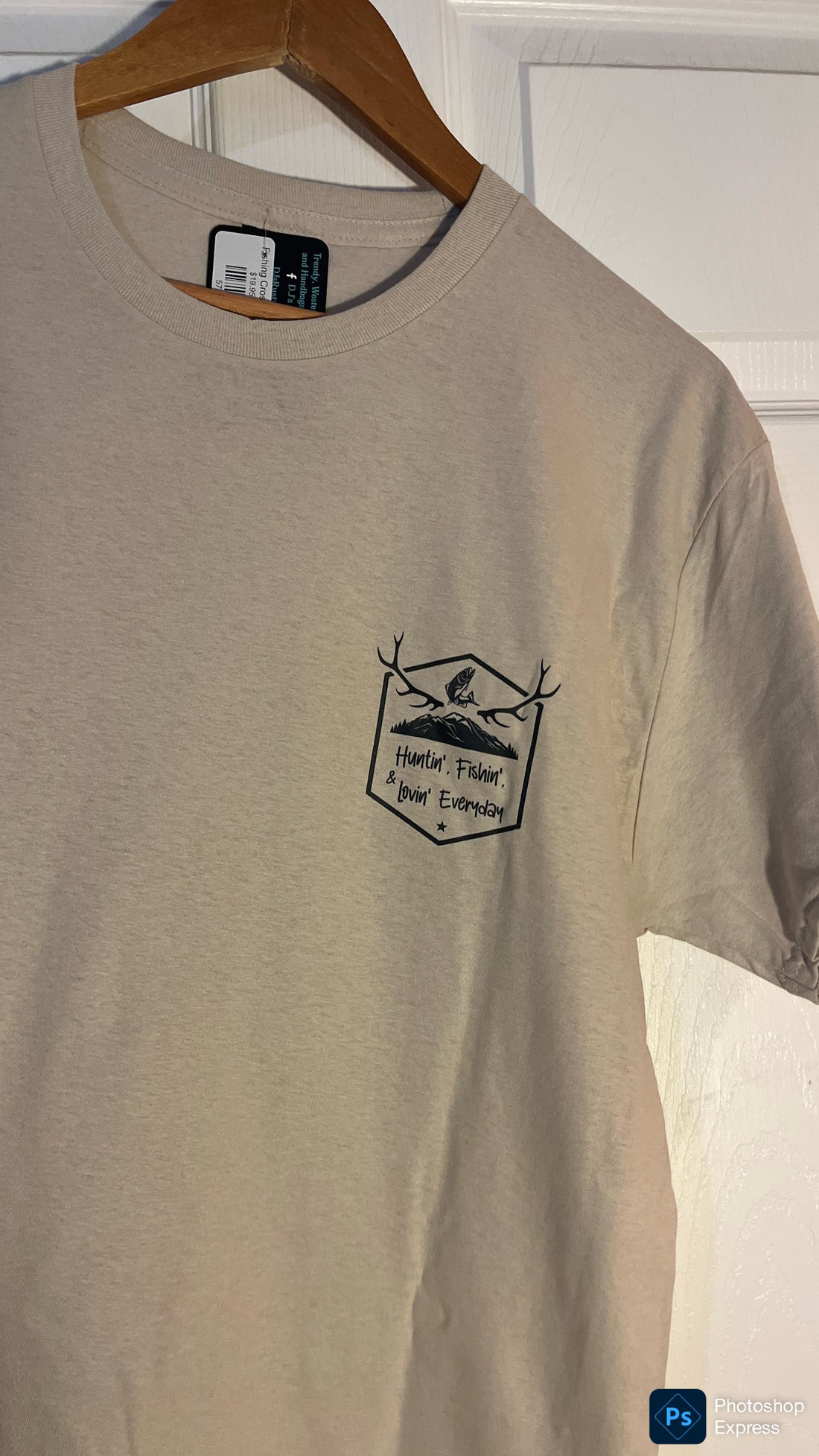 Fishing Cross Graphic Tee