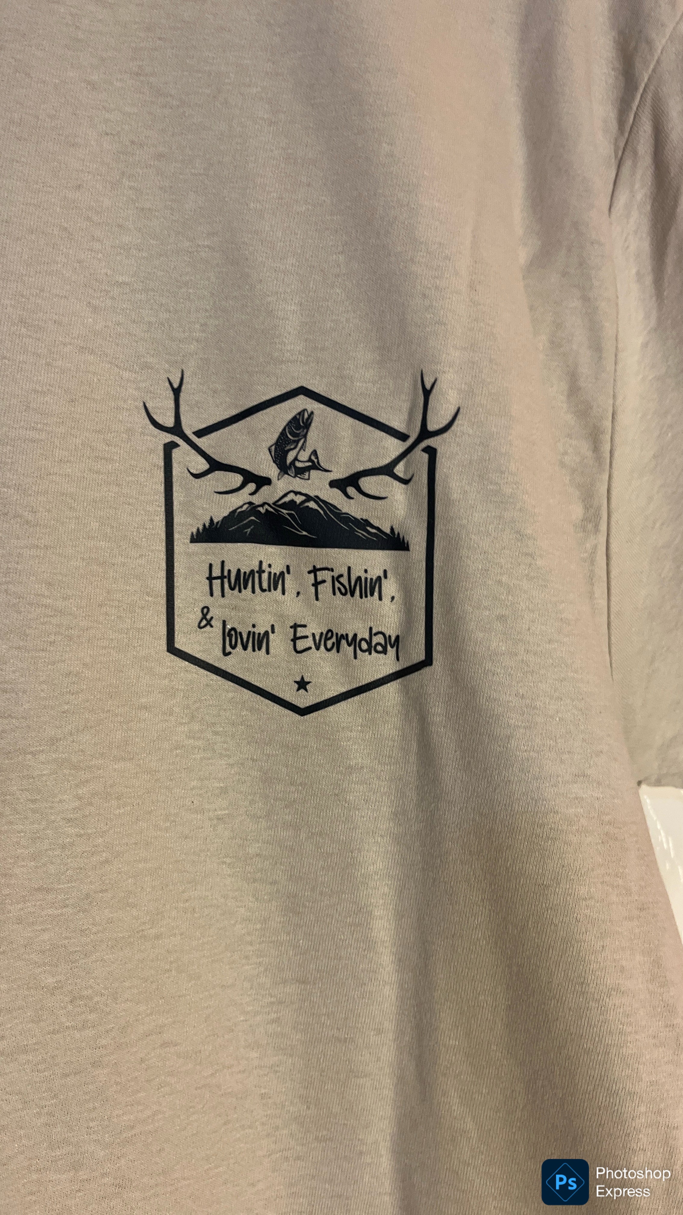 Fishing Cross Graphic Tee