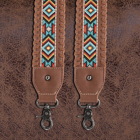 Montana West Western Guitar Style Crossbody Strap