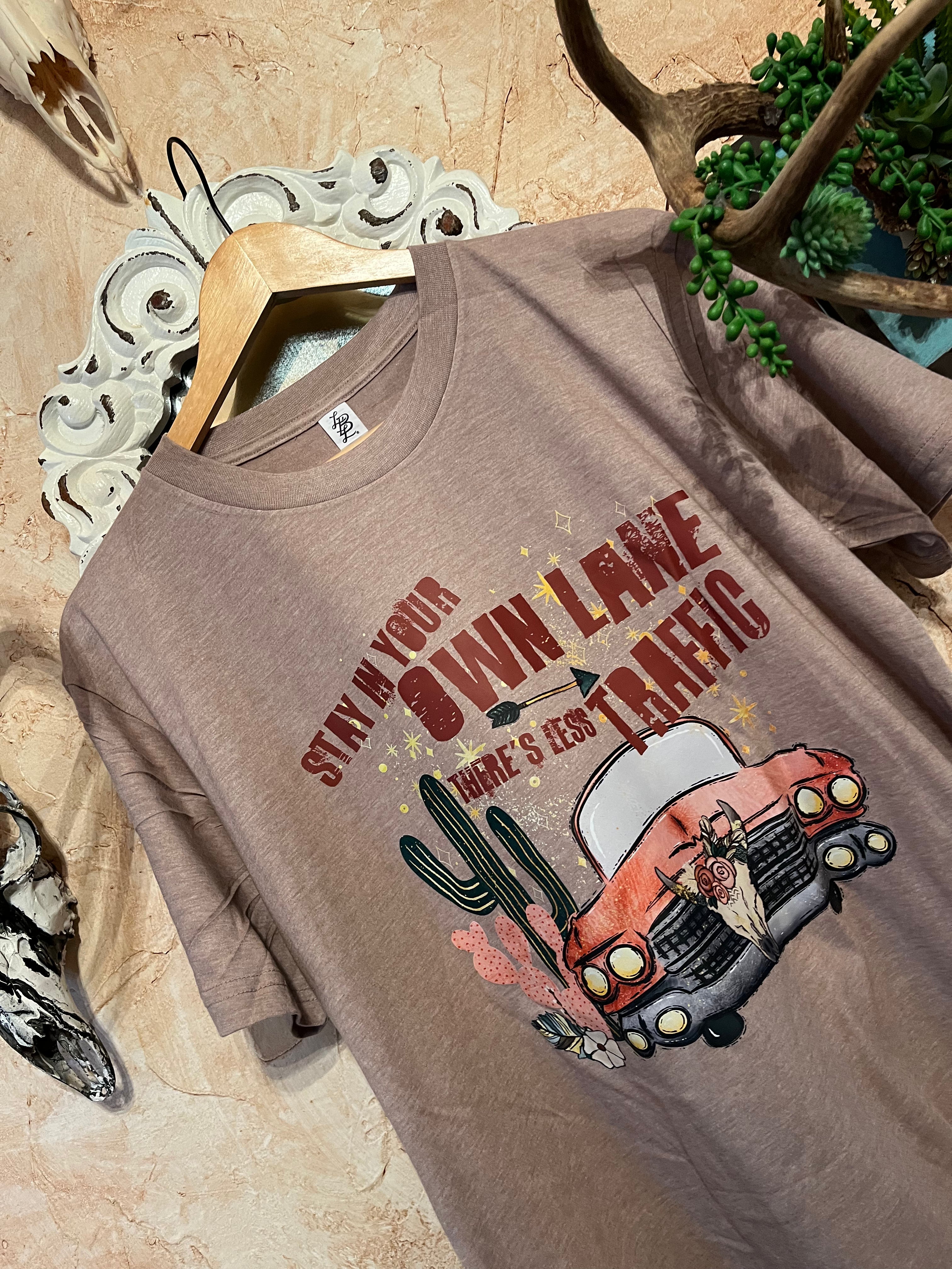 Stay in Your Own Lane Tee