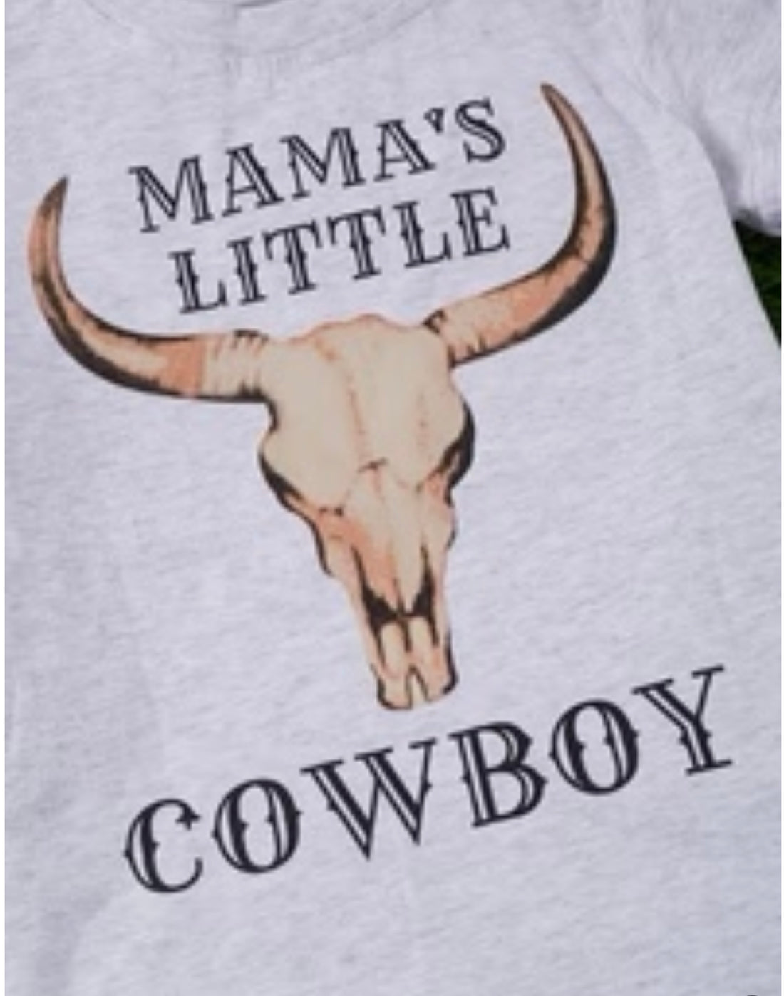 Mama’s Little Cowboy T-Shirt and Short Set