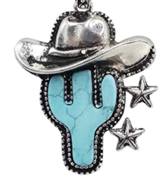 Cowboy Cactus Earrings