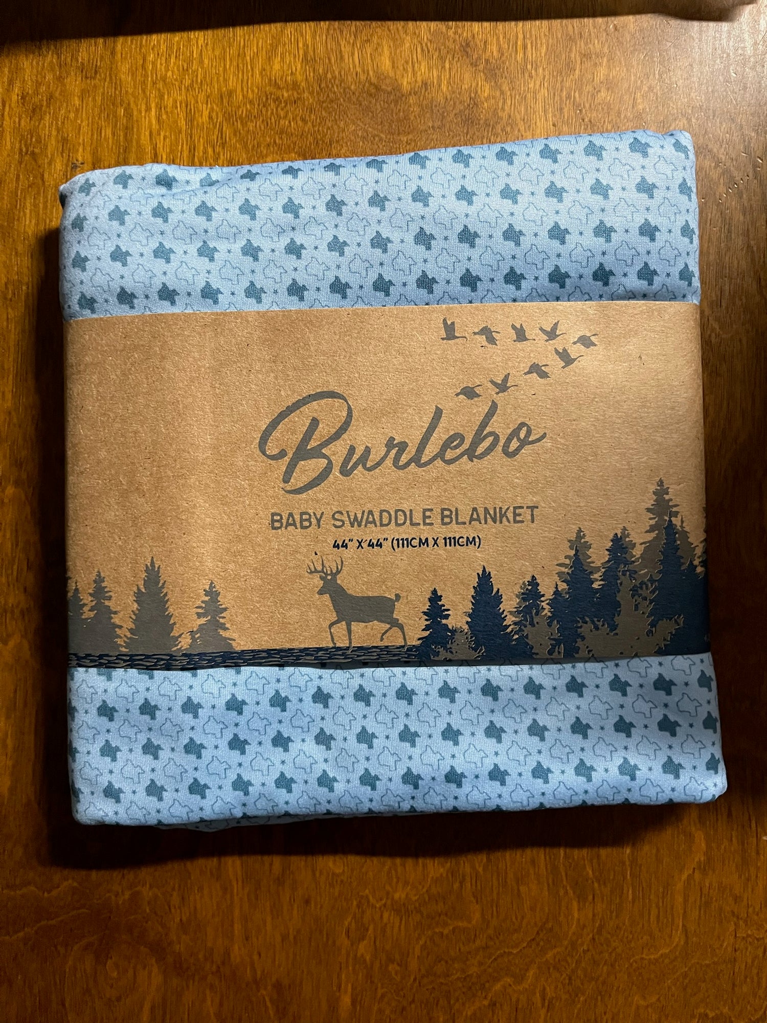 Burlebo Baby Swaddle- Blanket 44” X 44”