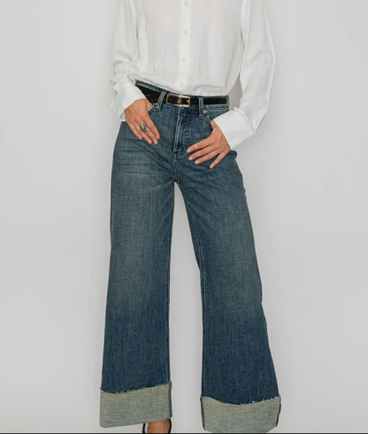 Artemis Vintage Tummy Control High Rise Wide Leg Jeans