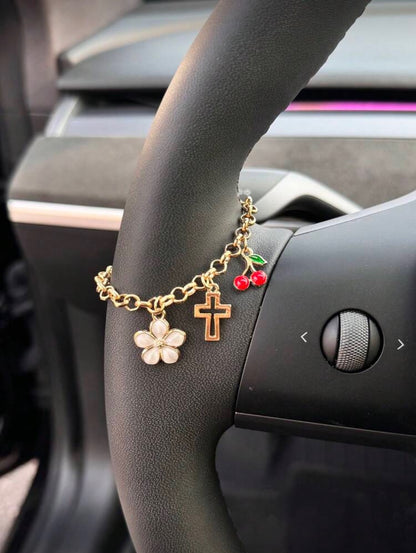 Steering Wheel Charm Bracelet