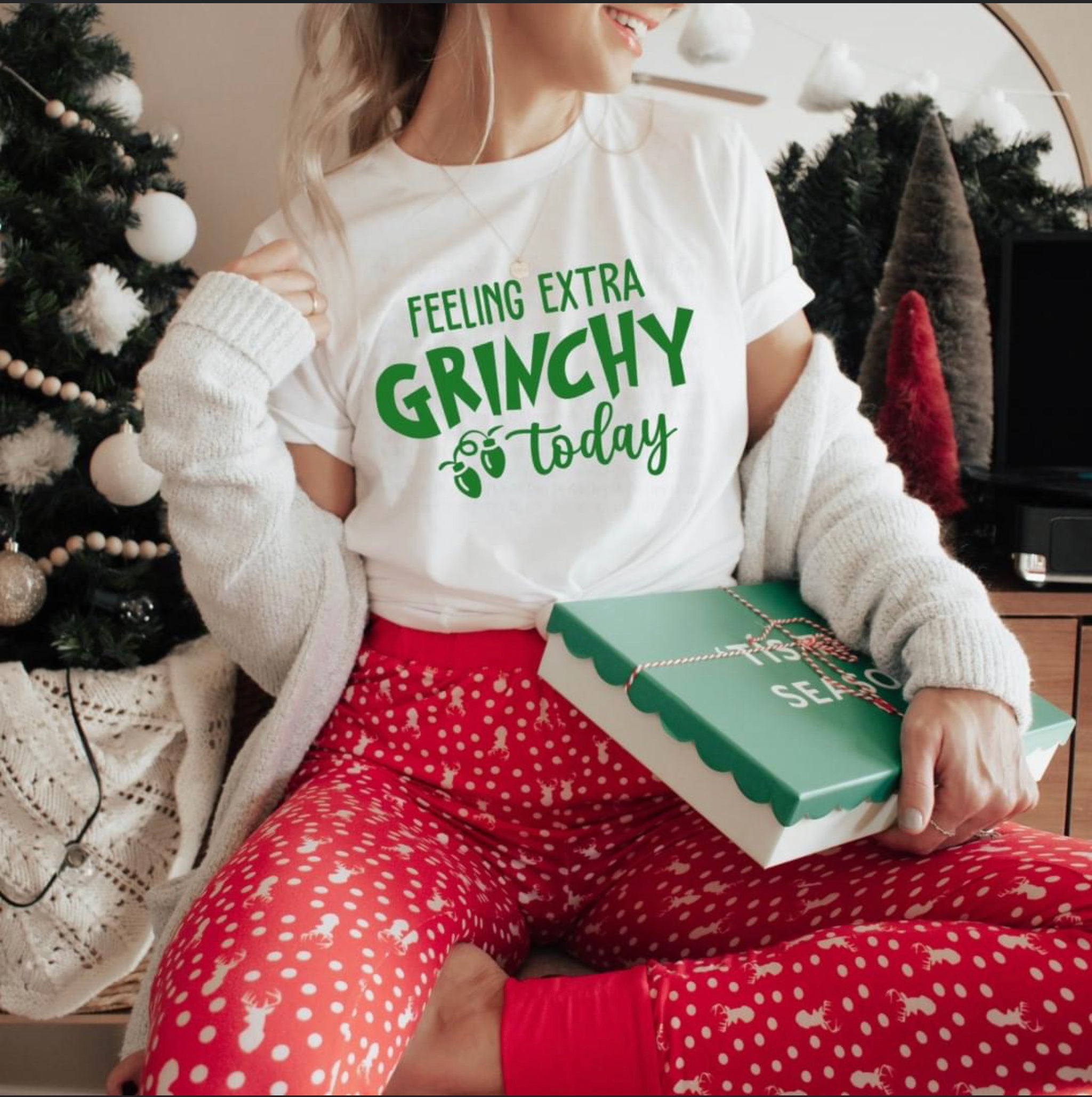 Feeling Extra Grinchy Today Graphic Tee