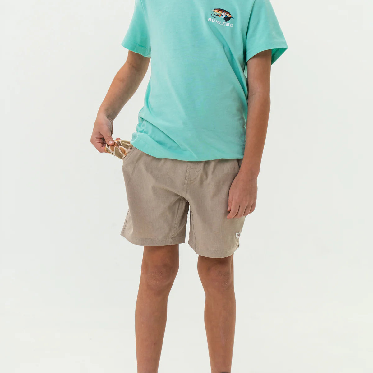 Burlebo Youth Athletic Short with Liner