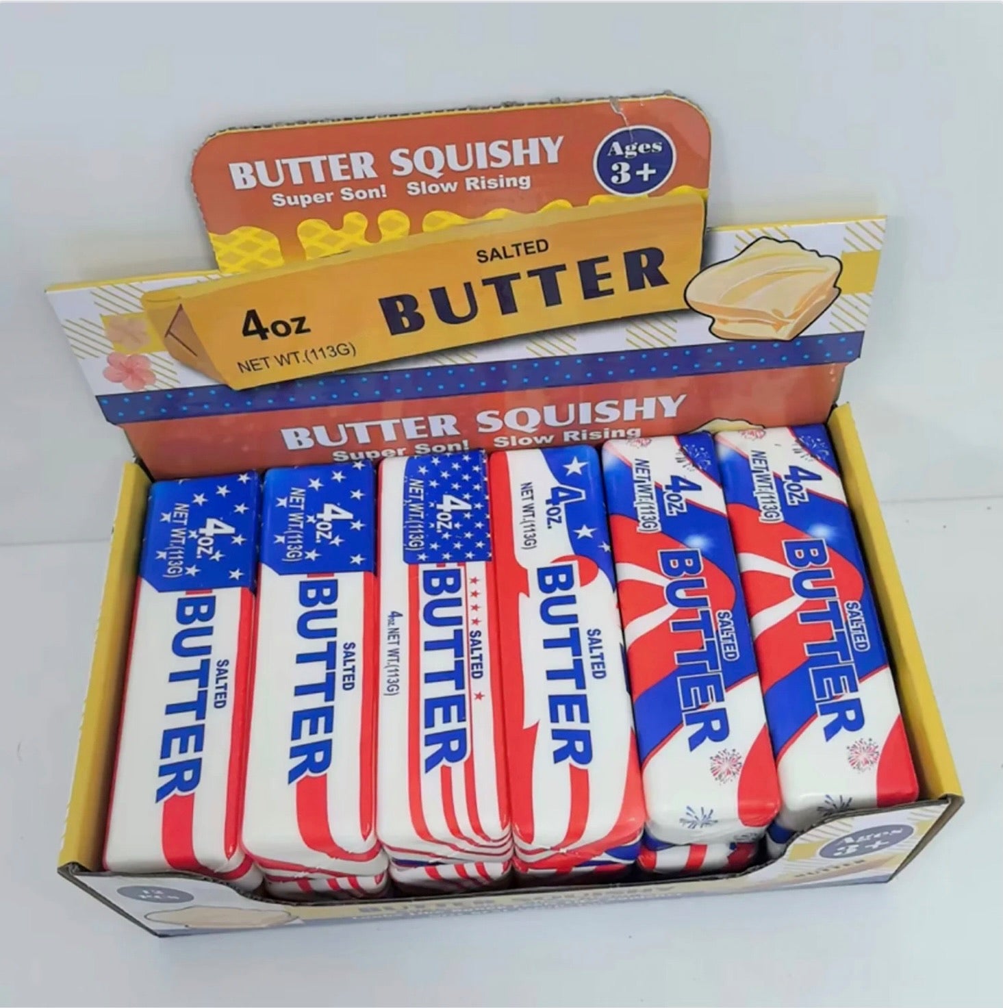 USA Butter Foam Squishy Fidget