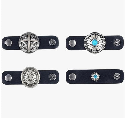 Western Bandana Scarf Rings
