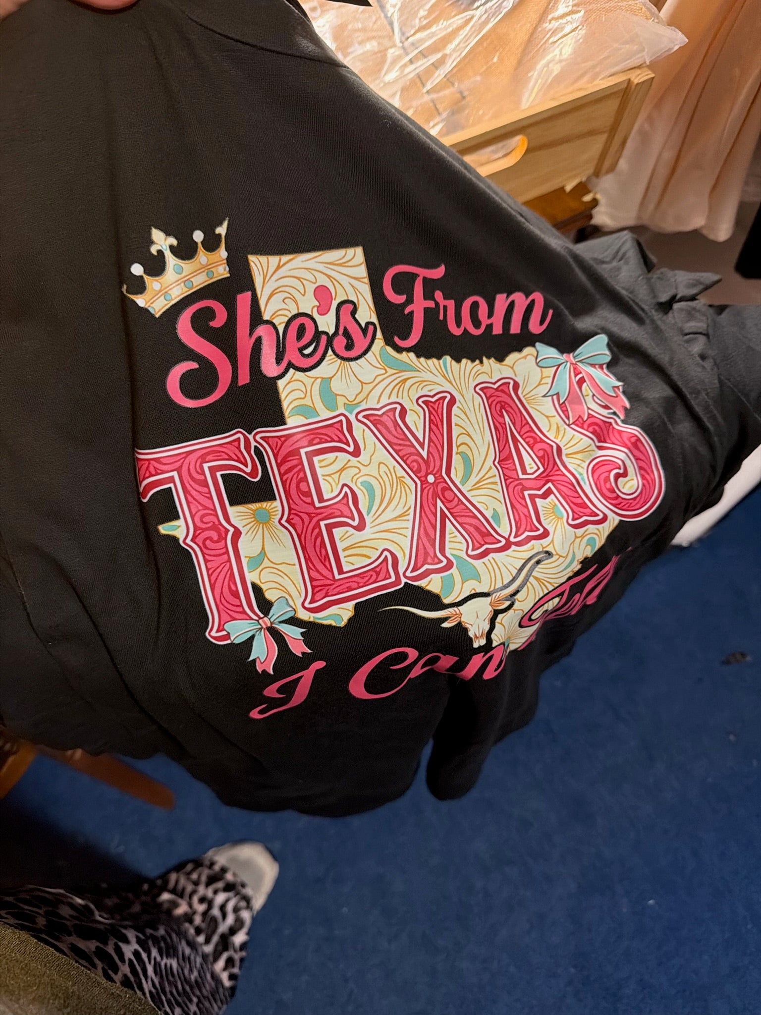 She’s From Texas I Can Tell Graphic Tee