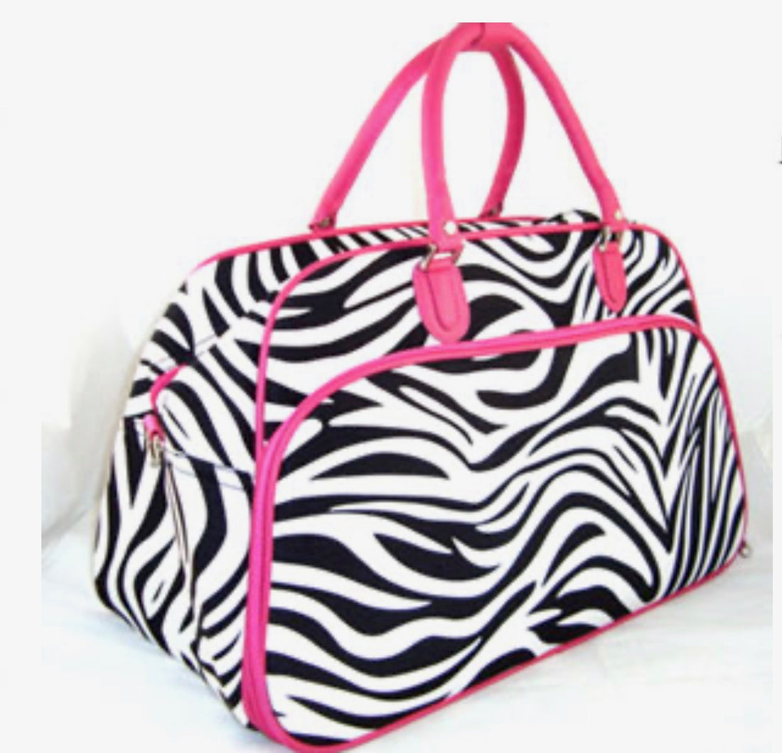Canvas Carry-On Duffel Bag with Crossbody Strap