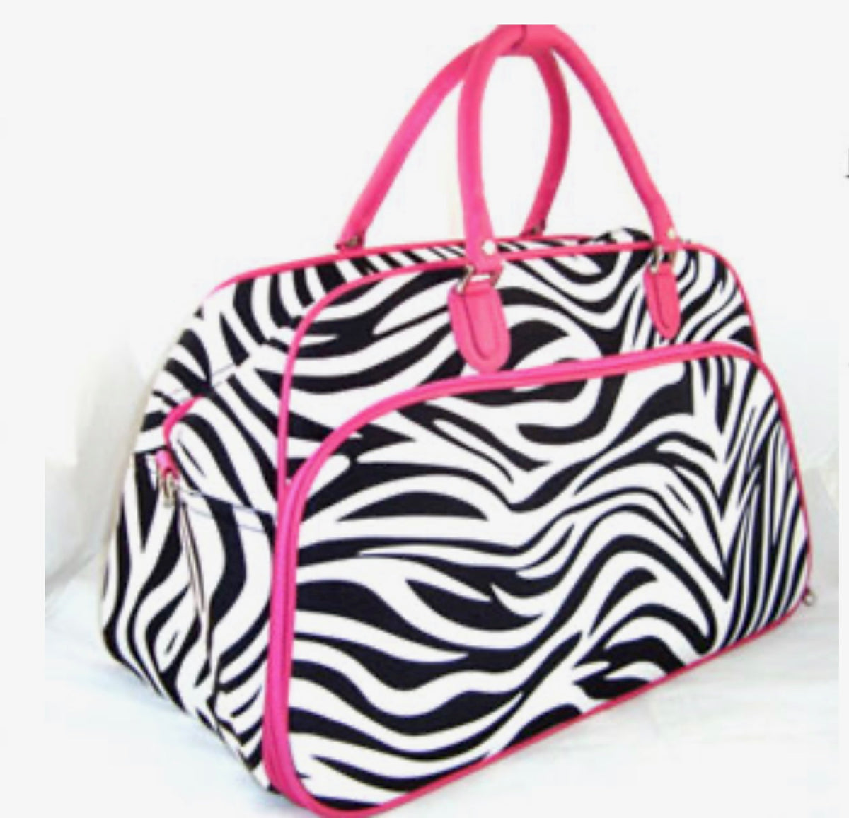 Canvas Carry-On Duffel Bag with Crossbody Strap