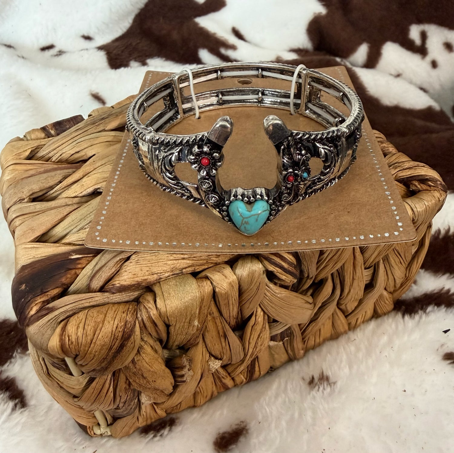 Horseshoe Luck Stretch Bracelet