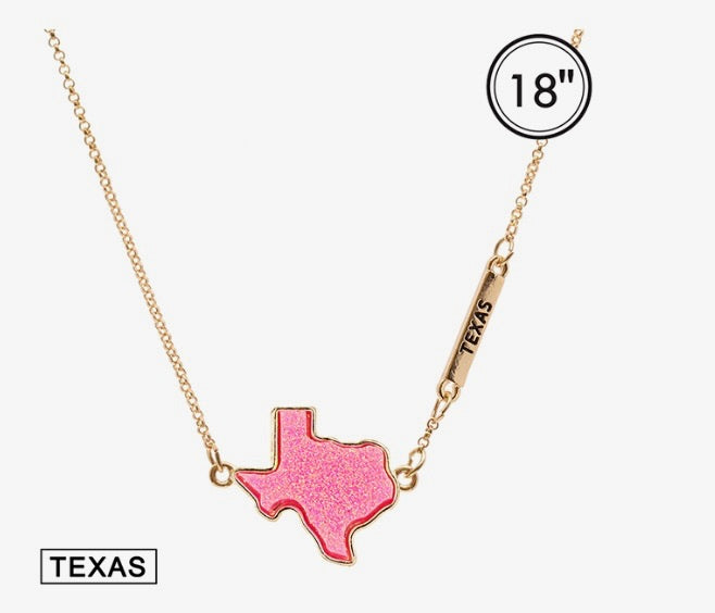 Texas Druzy Sparkle Necklace