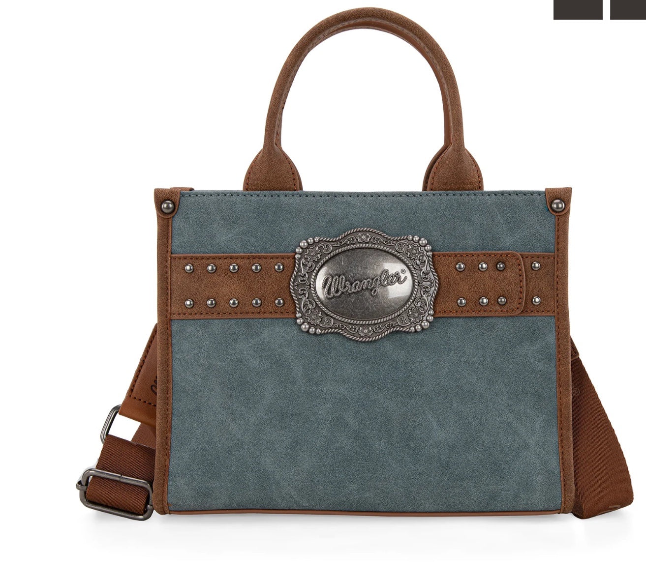 Wrangler Buckle Conceal Carry Crossbody Tote