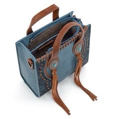 Trinity Ranch Concho Collection Mini Crossbody Tote