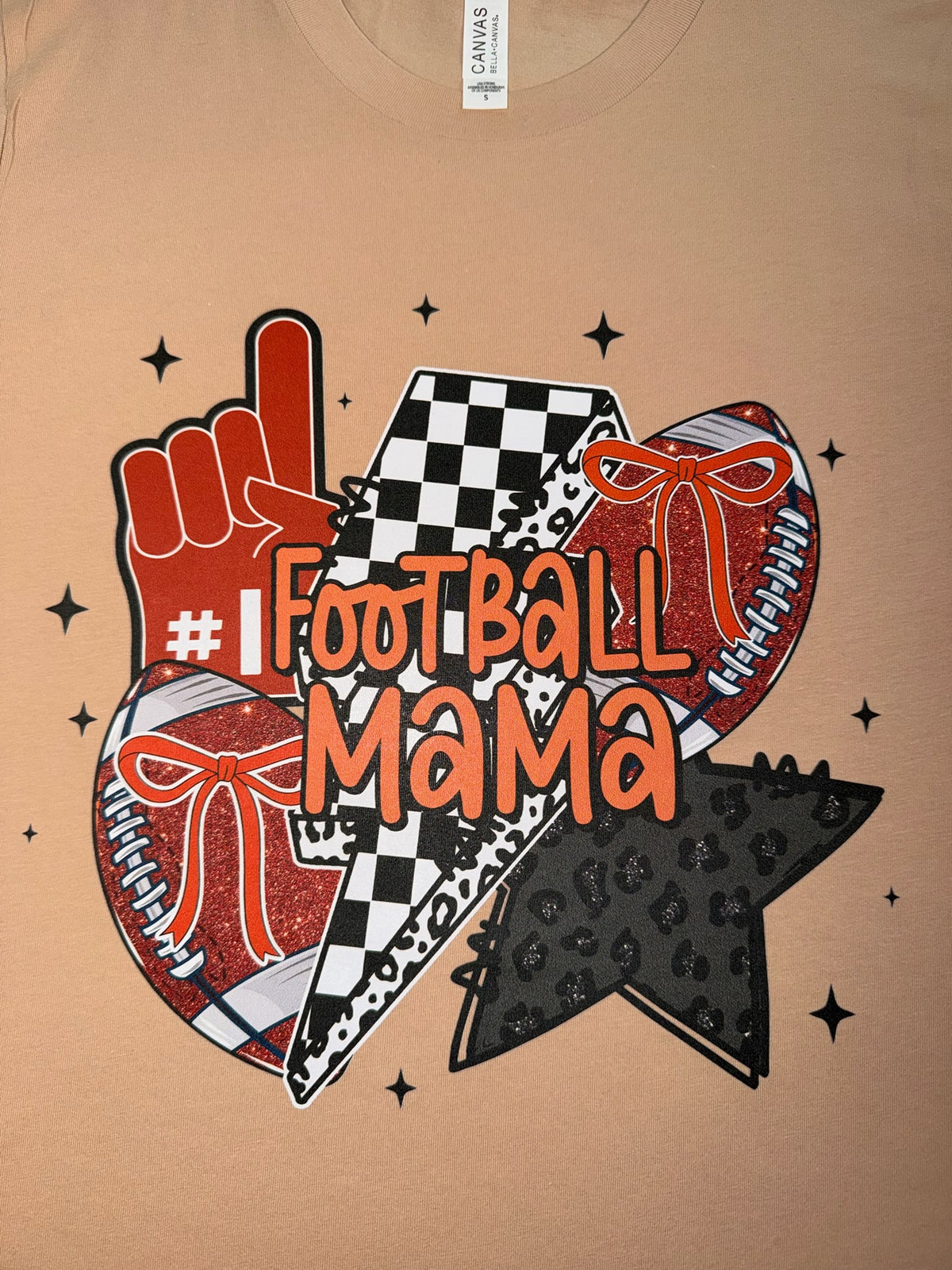 Football Mama Graphic Tee