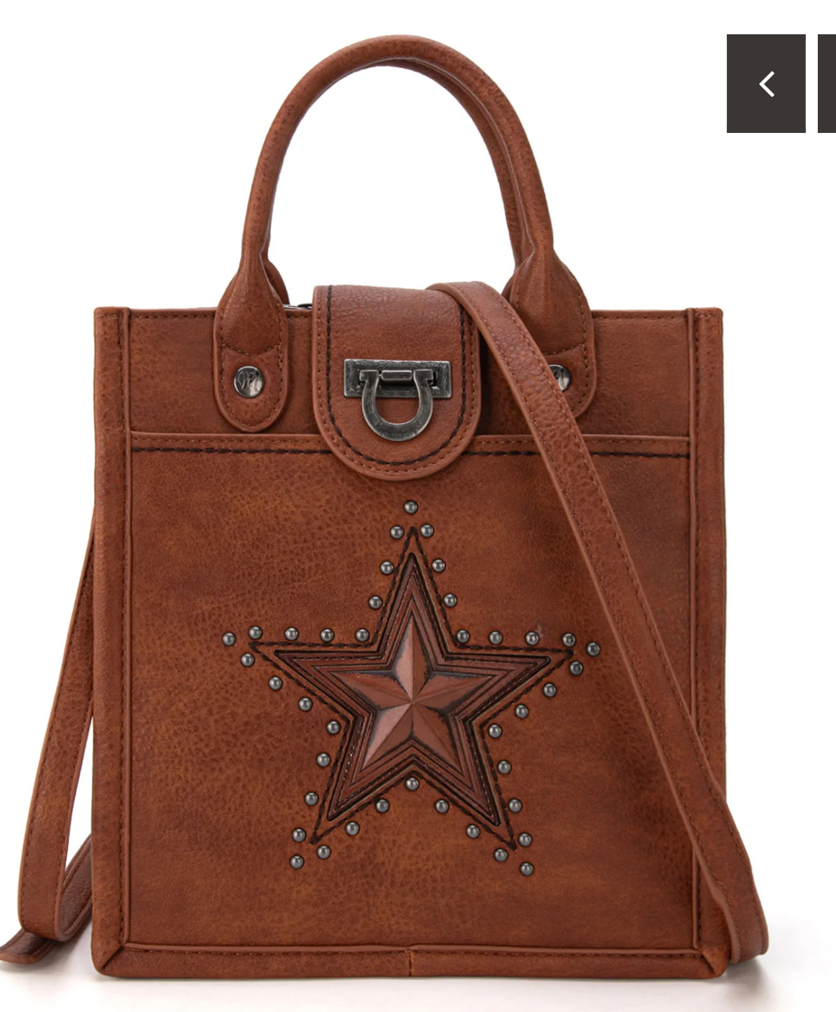 Montana West Lone Star Collection Crossbody Tote